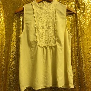 High neck vintage blouse